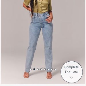 Abercrombie curve love jeans